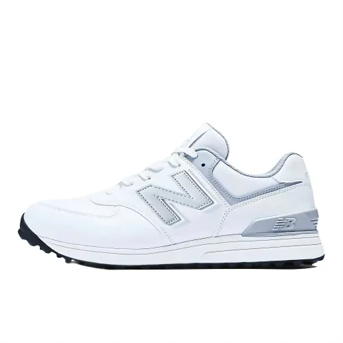 New Balance NB 574 V3 Low top Golf Shoes Unisex White 2E Width