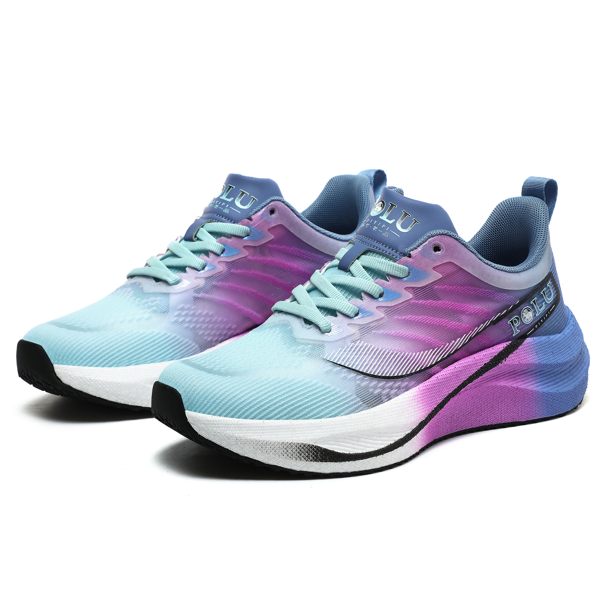 POLUDIYIPI Jie Running S7PRO Running Shoes Unisex Low Top Snow Blue