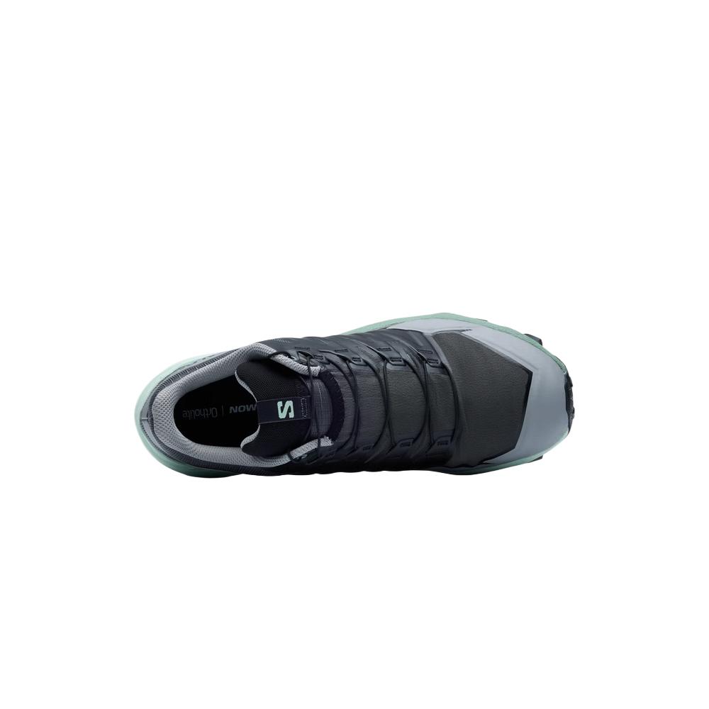 SALOMON Comfortable Cushioning Breathable Lightweight Low top Running Shoes Men’s Asphalt Gray