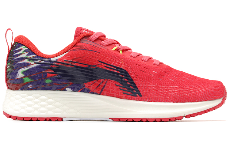 Li Ning Red Hare 4 Low top Running Shoes Women’s Gemstone Red Lightweight Professional Racing