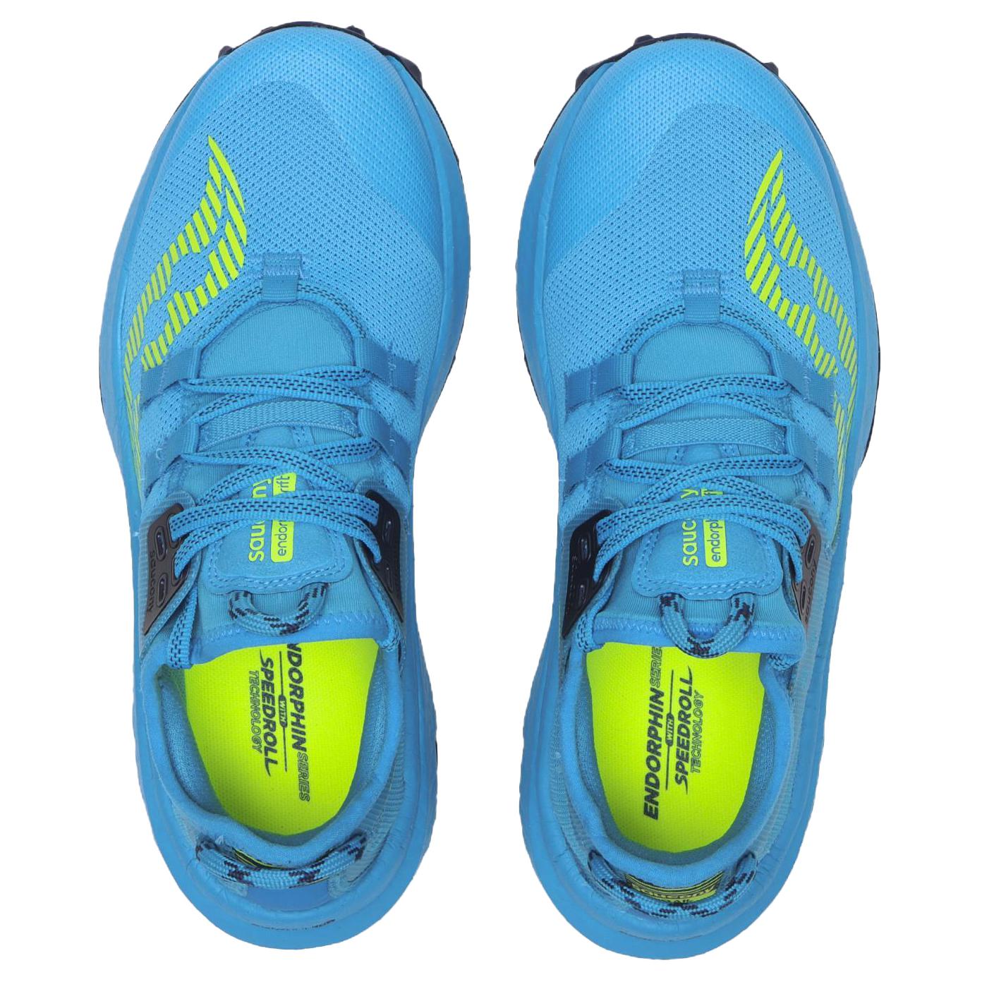 Saucony Endorphin Lift Slip Resistant Abrasion Resistant Low top Running Shoes Women’s Blue