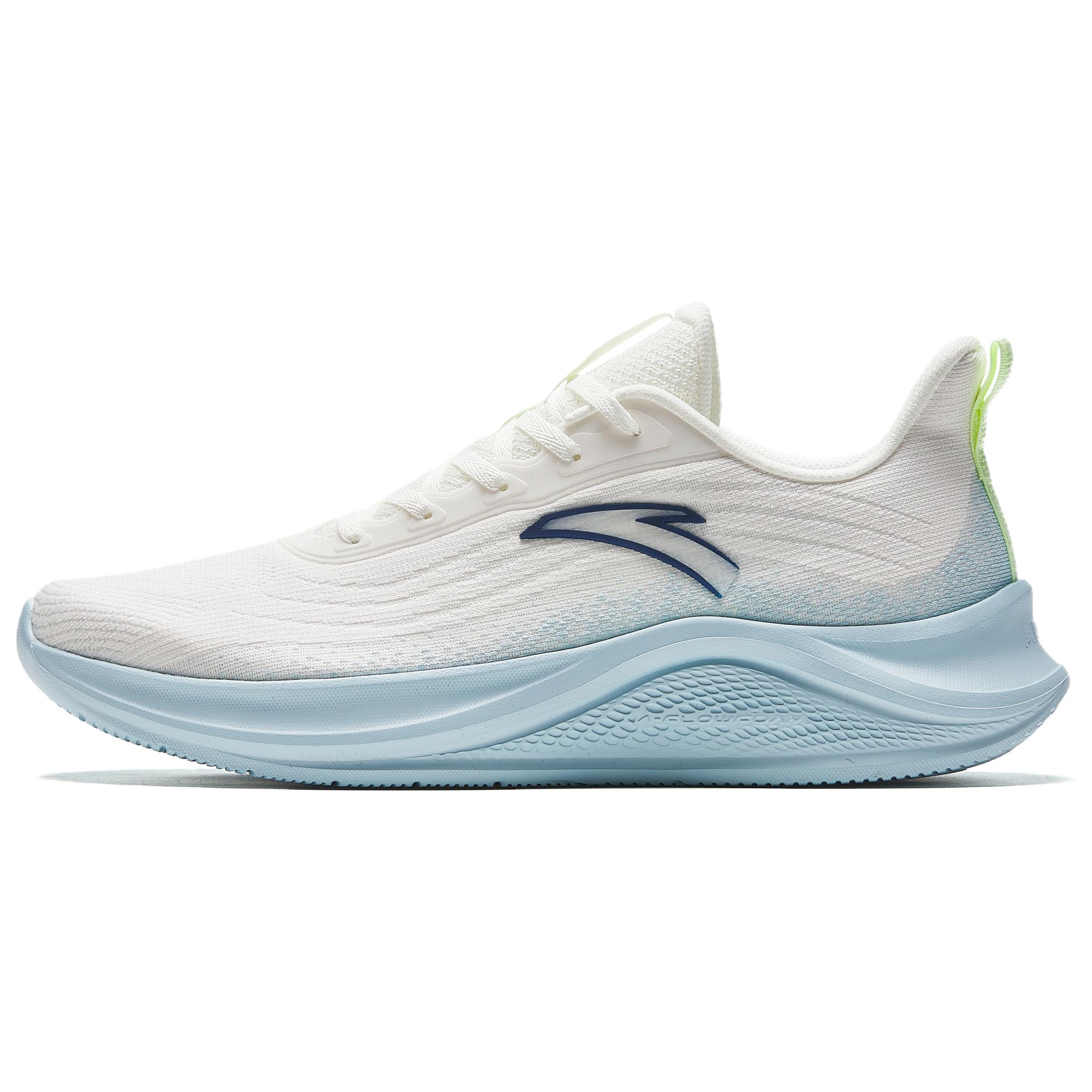 Anta Slip Resistant Abrasion Resistant Low top Casual Running Shoes Women’s White Blue