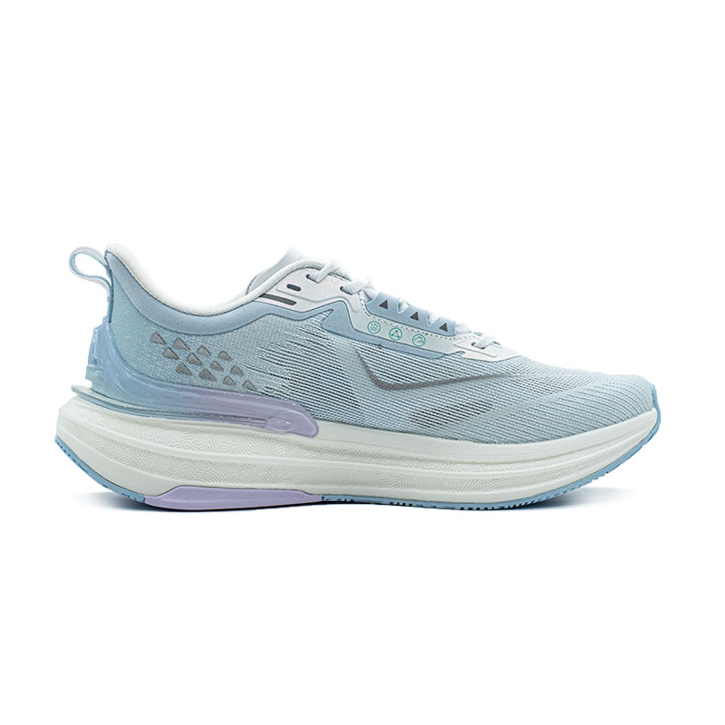 PEAK Cushioning Abrasion Resistant Breathable Low top Casual Running Shoes Women’s Blue Purple