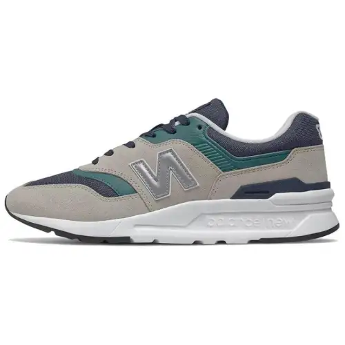 New Balance NB 997H Vintage Fabric Low top Running Shoes Men's Gray Green Blue