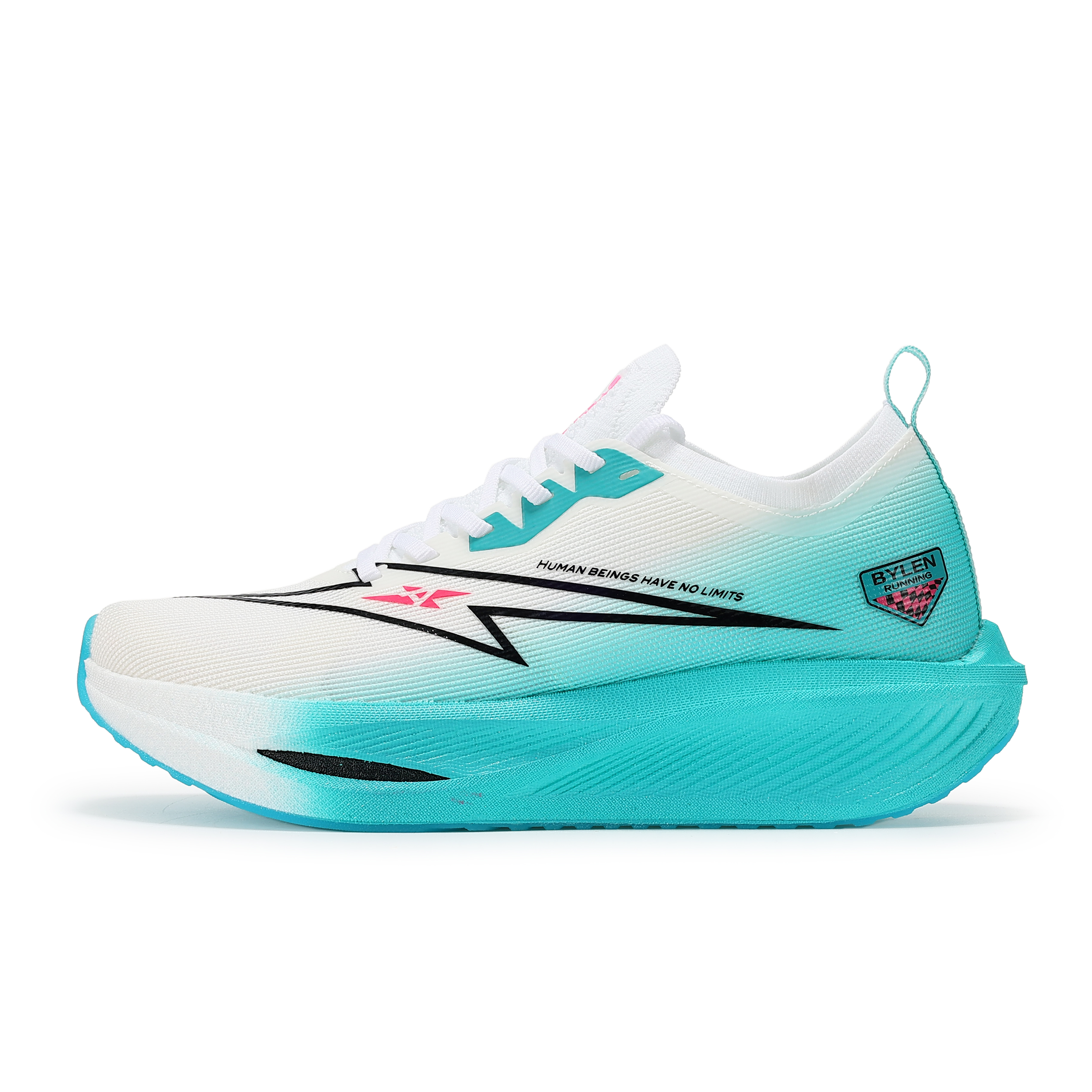 BYLEN Low top Running Shoes Unisex Waterfall Blue