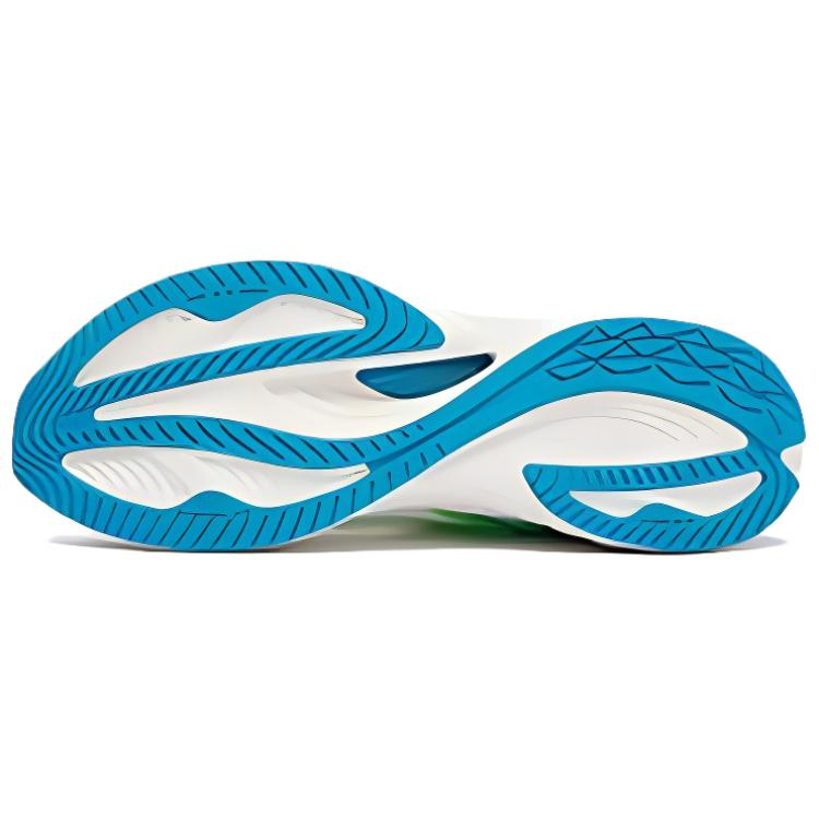 361° Flying Fish 3.0 Cushioning Abrasion Resistant Cushioning, Wear Resistant Low top Running Shoes Men’s White Cyan