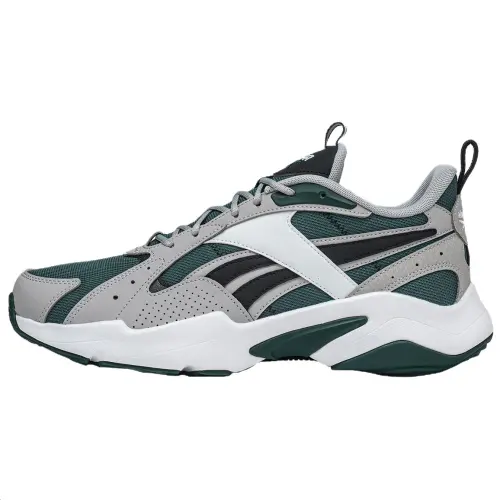 Reebok Turbo Restyle Comfortable Low top Casual Running Shoes Unisex Gray Green
