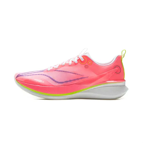Li Ning Red Hare 8PRO Running Shoes Men's Low Top Fluorescent Rose Pink