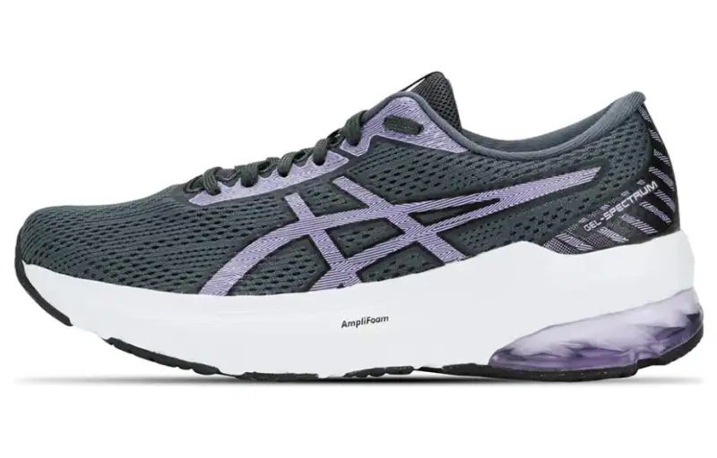 Asics Gel Spectrum Low top Running Shoes Women's Gray Purple