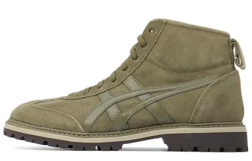 Onitsuka Tiger Rinkan Outdoor Boots Unisex High Top Olive Green