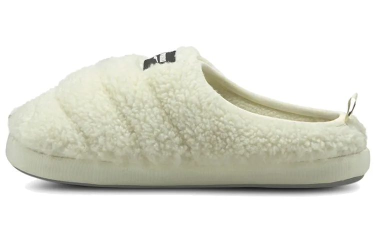 PUMA Scuff Sherpa Slippers 'Whisper White'