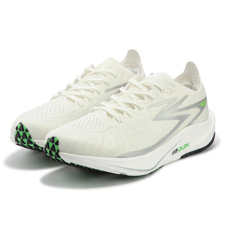 361° Blitz Team Low top Training Physical Fitness Test & Exam Racing City Commuting Running Shoes Men’s Silver White