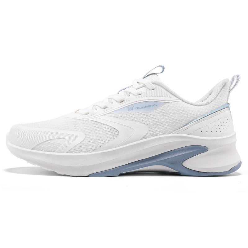 361° Slip Resistant Abrasion Resistant Low top Casual Running Shoes Men’s White Blue