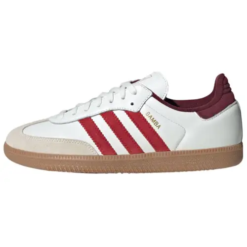 Samba Adidas Originals Og 'White Scarlet Shadow Red'