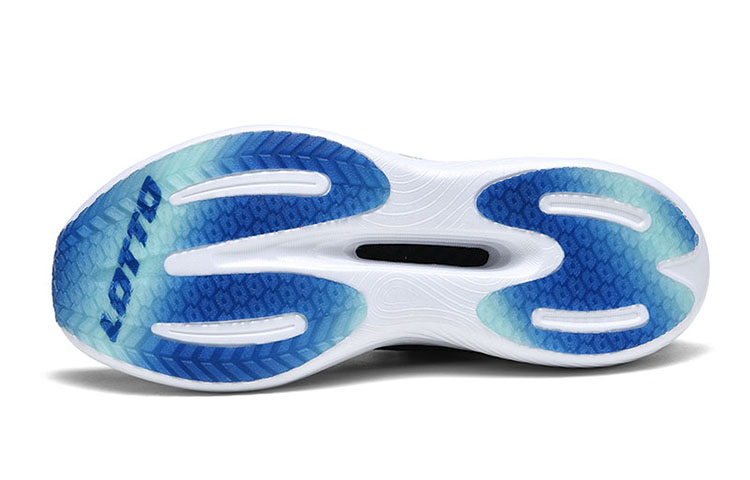 LOTTO Frozen PRO Cushioning Slip Resistant Abrasion Resistant Breathable Moisture Wicking Coverage Support Balance