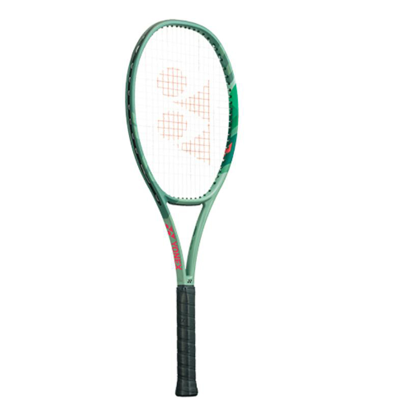 YONEX PERCEPT 97 310g Racket Weight 97 Square Inch Head Size Olive Green Unisex Full Carbon Tennis Rackets
