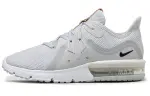 Nike Air Max Sequent 3 Pure Platinum Black White Women's