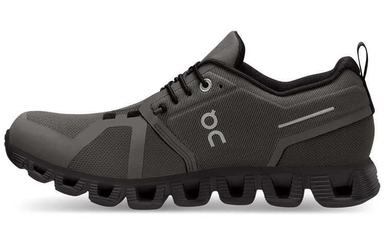 On Running Cloud 5 Waterproof Olive Black Women’s