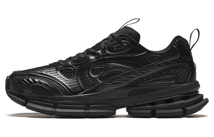 Anta Abrasion Resistant Low top Running Shoes Men’s Black
