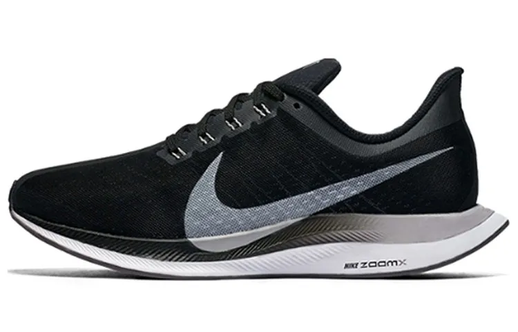 Nike Pegasus 35 Fabric Cushioning Slip Resistant Cushioning Slip Resistant Low top Running Shoes Women's Black White