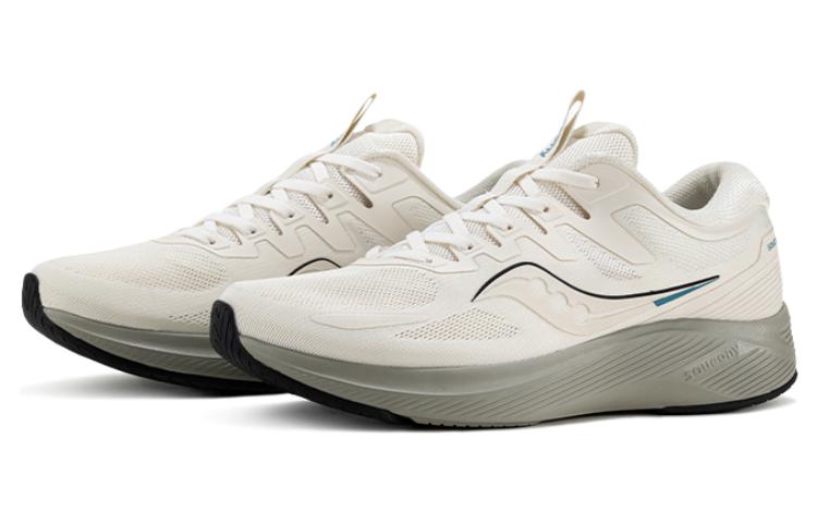 Saucony Lancer Rider 2 Cushioning Slip Resistant Abrasion Resistant Low top Running Shoes Unisex Beige Green
