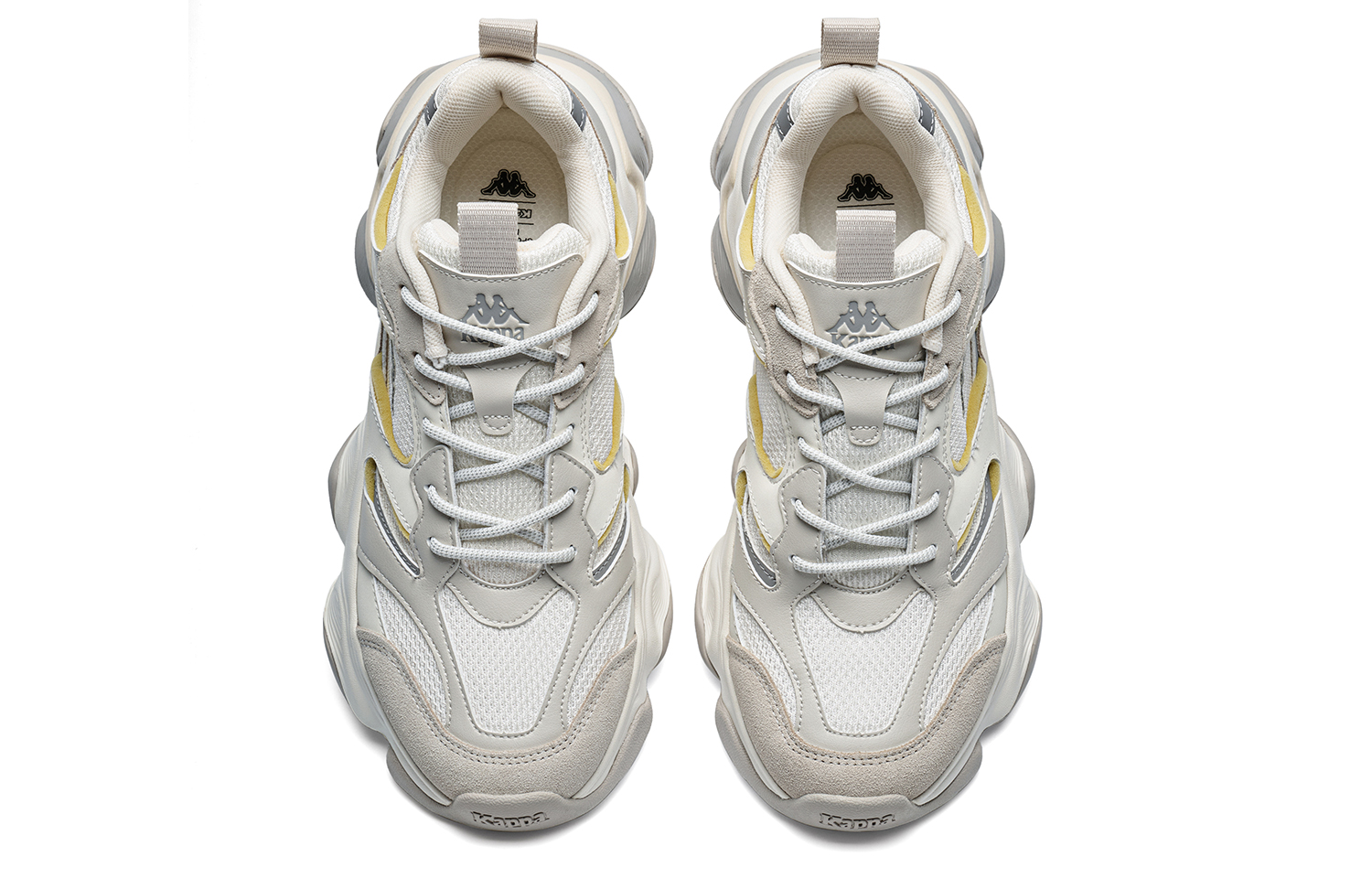 Kappa Cushioning Low top Running Shoes Men's Ecru