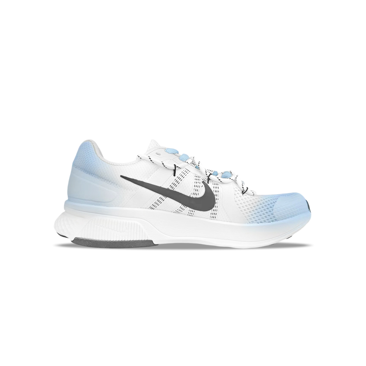 Nike Run Swift 2 Abrasion Resistant Breathable Coverage Low top Running Shoes Unisex Blue White