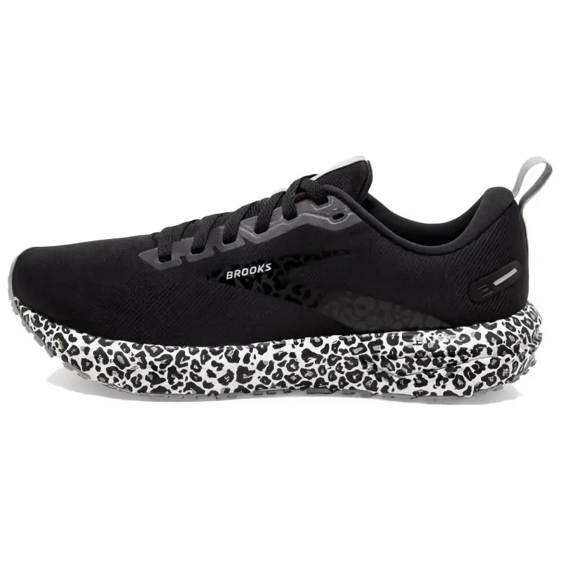 Brooks Women's Revel 6 'Black White Leopard'