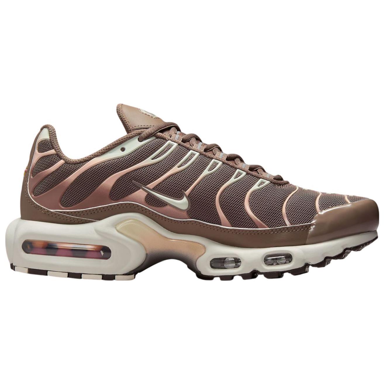 Nike Air Max Plus Mink Brown Baroque Brown Sail Metallic Silver Women’s