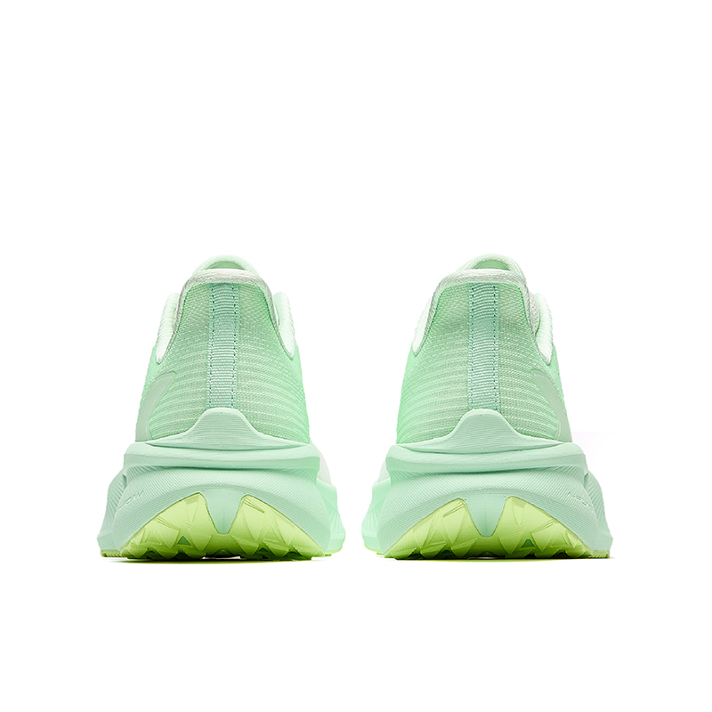 Anta Cushioned Slip-Resistant Breathable Lightweight Height Increasing Low-Top Casual Running Shoes Women’s White Green