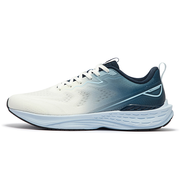 361° Flying Fish 3.0 Cushioning Slip Resistant Abrasion Resistant Low top Casual Running Shoes Men’s White Blue