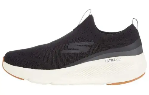 Skechers GO RUN Elevate Breathable Lightweight Low top Running Shoes Men's Black