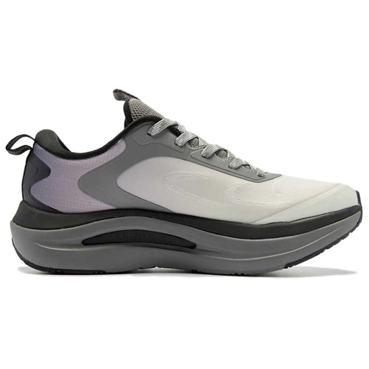 QIAODAN Cushioning Slip Resistant Cushioning Slip Resistant Low top Casual Running Shoes Women’s Beige Gray Purple