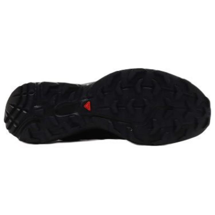 SALOMON Slip Resistant Abrasion Resistant Low top Running Shoes Men’s Black