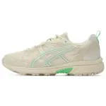 ASICS GEL NUNOBIKI Breathable Running Shoes Unisex Beige White Green