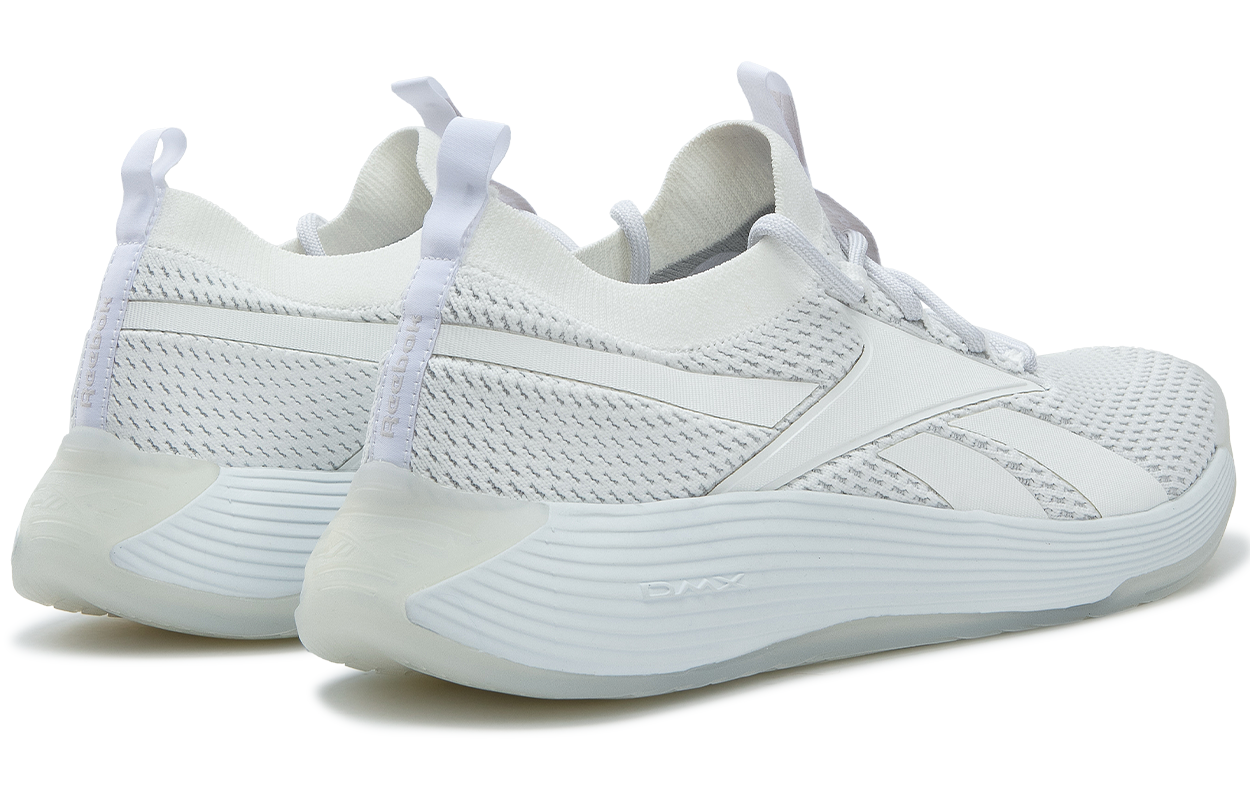 Reebok Dmx Comfort Athleisure Low top Running Shoes Unisex White