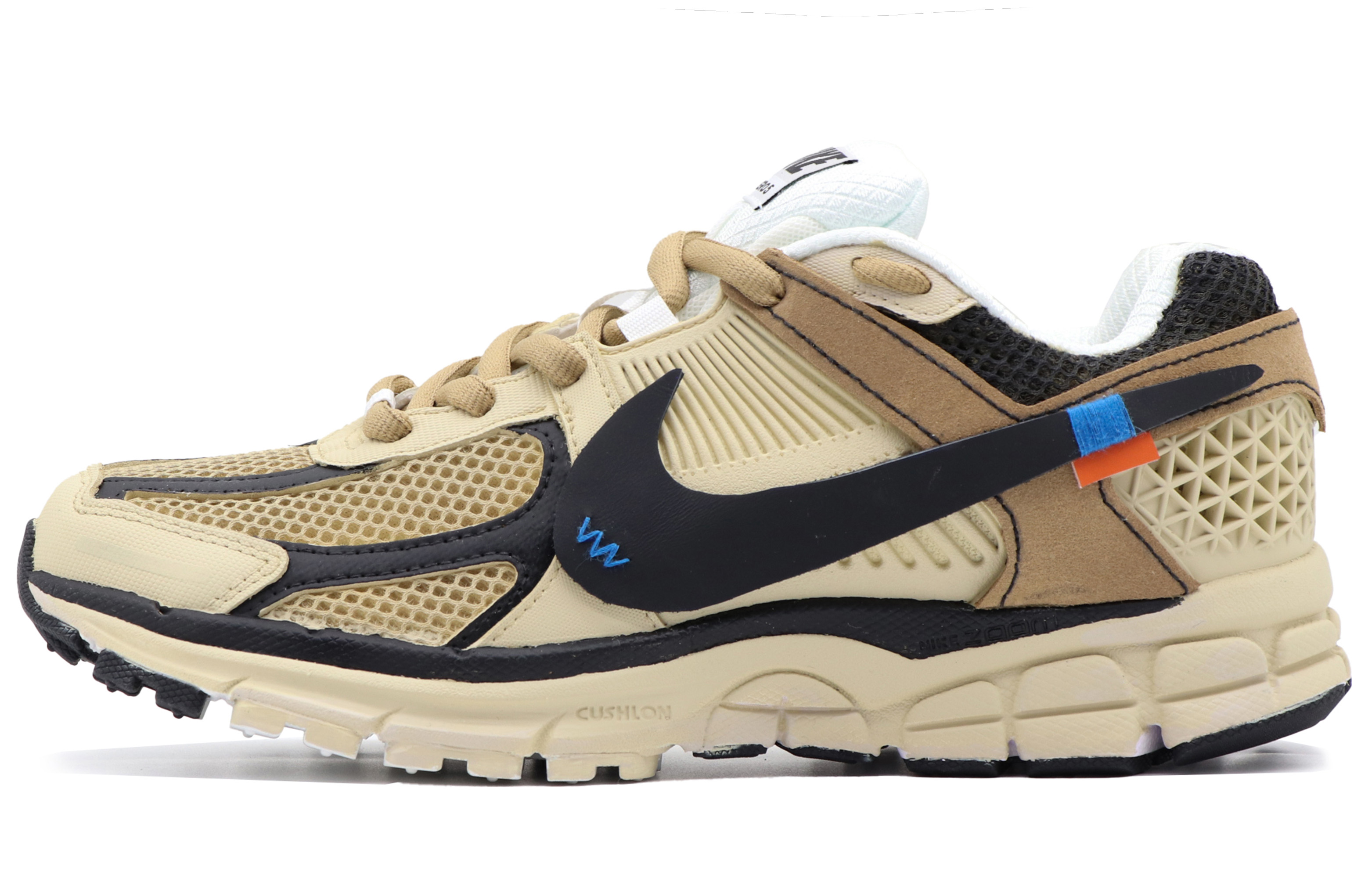 Nike Zoom Vomero 5 Low top Running Shoes Unisex Black White Brown