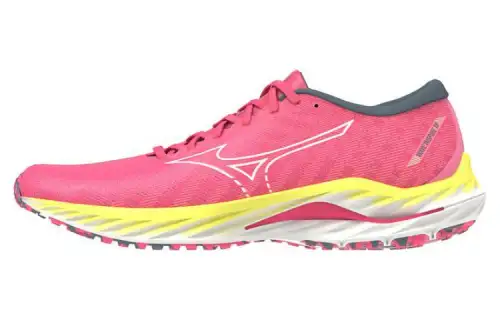 Mizuno Wave Inspire 19 Sports Wear resistant And Waterproof Low top Shoes/Athletic Shoes/Running Shoes Women's Pink