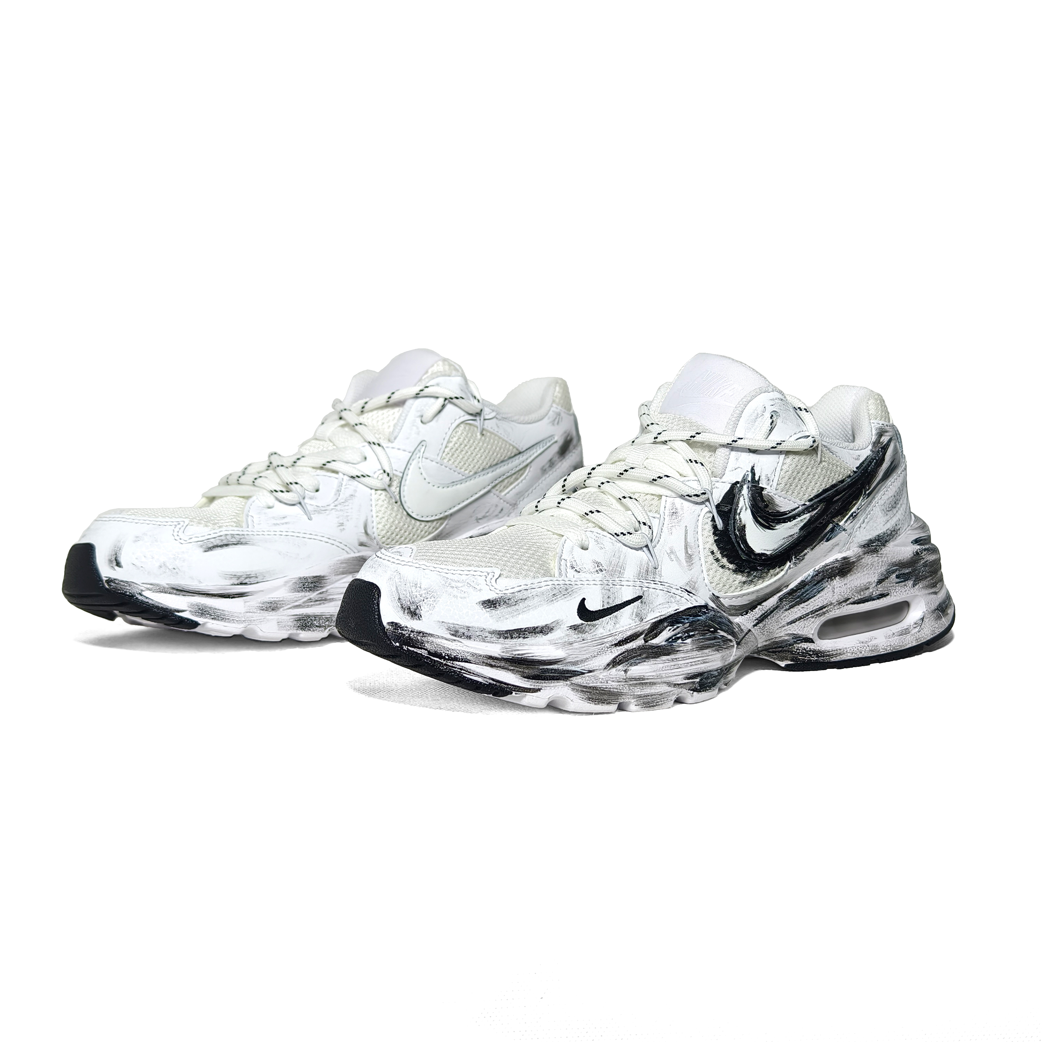 Nike Air Max Fusion Synthetic Leather, Leather Abrasion Resistant Low top Casual City Commuting Running Shoes Men’s