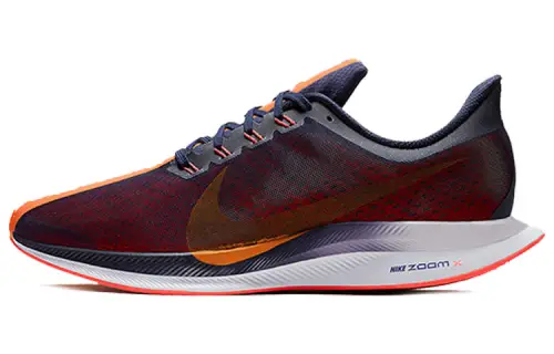 Nike Air Zoom Pegasus 35 Turbo Blackened Fashionable, non-slip and wear-resistant, low-top running shoes, same style for men and women, orange
