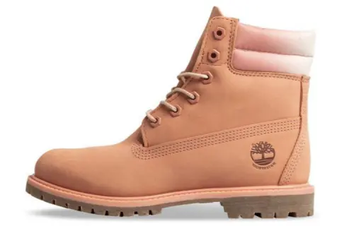 Timberland 6 Inch Double Collar Waterproof Boots 'Pink Ombre' Women's