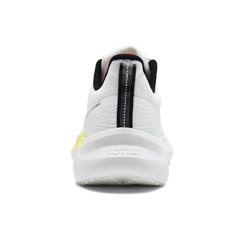 LOTTO White Horse 1.0 Fabric Abrasion Resistant Lightweight Rebound Low top ETPU Sole Running Shoes Men’s White