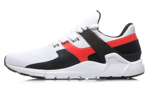 Li Ning Textile, TPU Cushioning Slip Resistant Abrasion Resistant Breathable Lightweight Low top Running Shoes Unisex