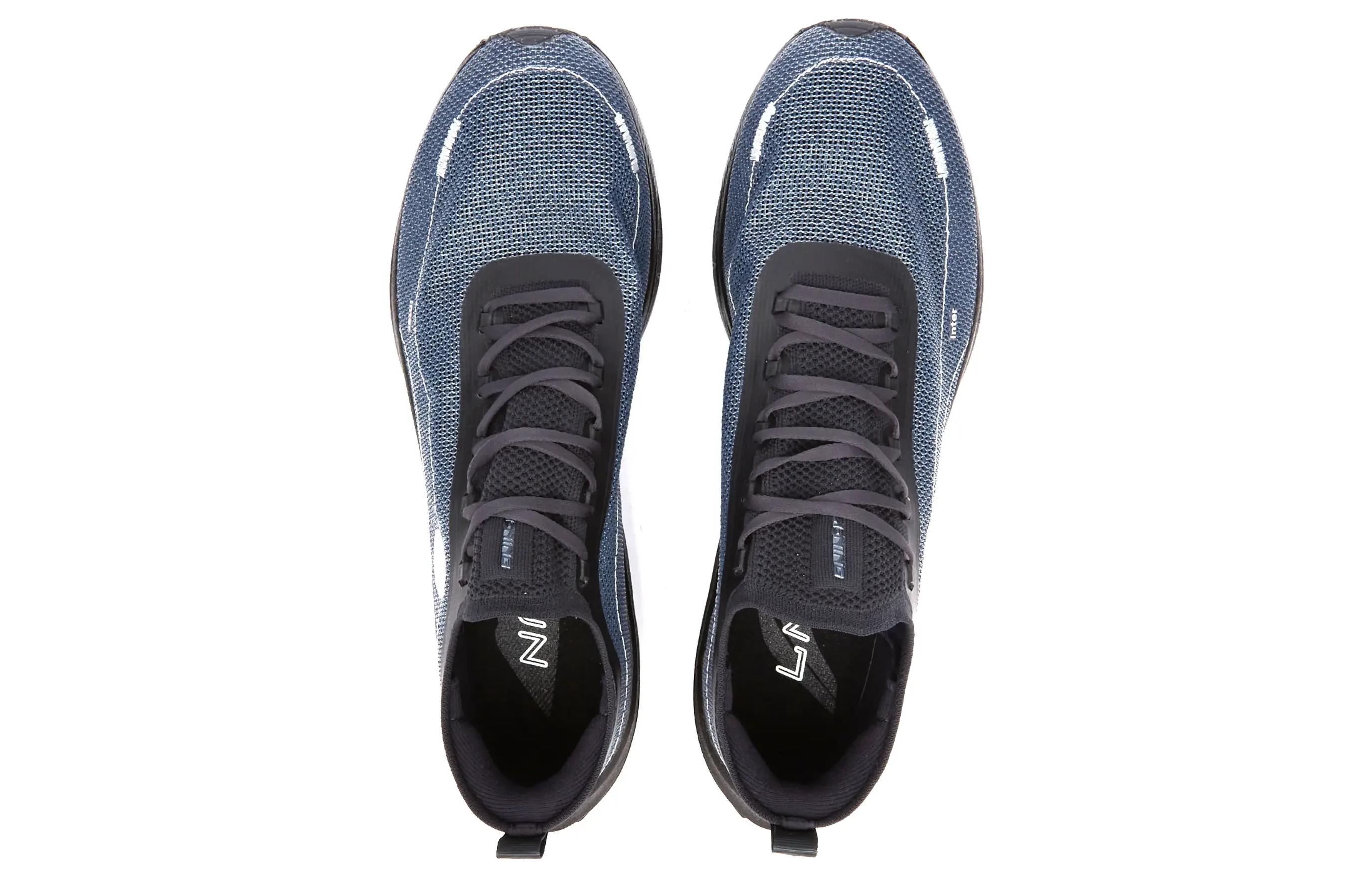 Soulland x Li Ning Feidian 3 Ultra Cushioning Slip Resistant Abrasion Resistant Low top Running Shoes Unisex Dark Blue