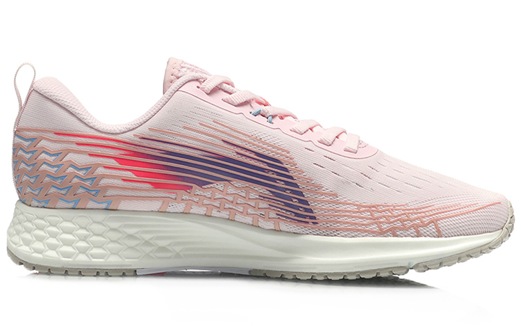 Li Ning Red Hare 4 V2 Slip Resistant Abrasion Resistant Low top Running Shoes Women’s Pink