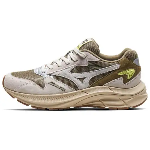 Mizuno Pi Retro Low top Running Shoes Unisex Pea Green/Light Gray