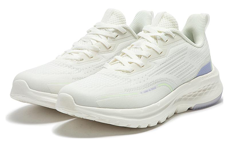 361° Versatile Breathable Low top Running Shoes Women’s White Purple
