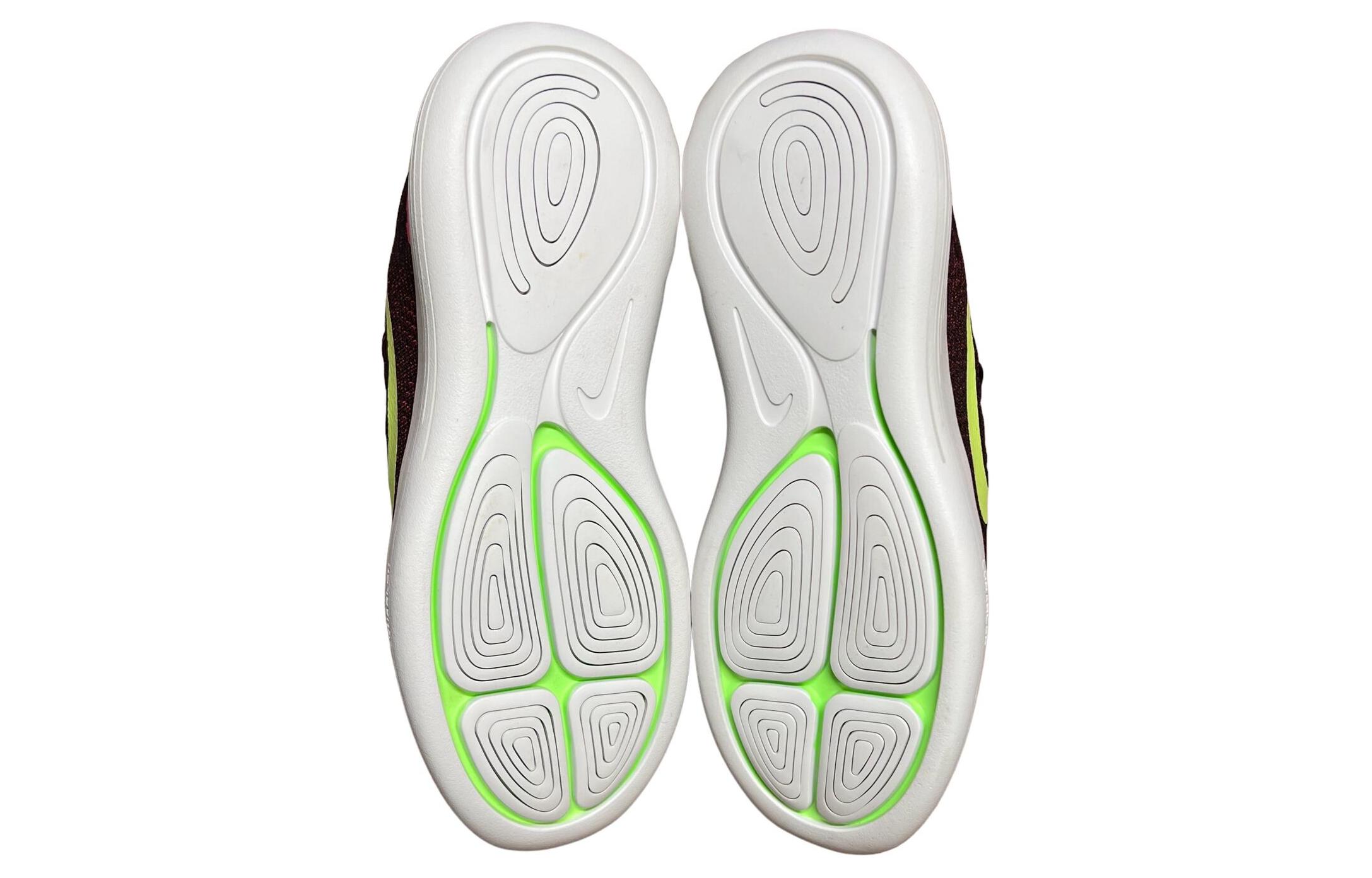 Мужские кроссовки Nike Lunarglide 8 (красные) — Тёмно-красный — фото 5