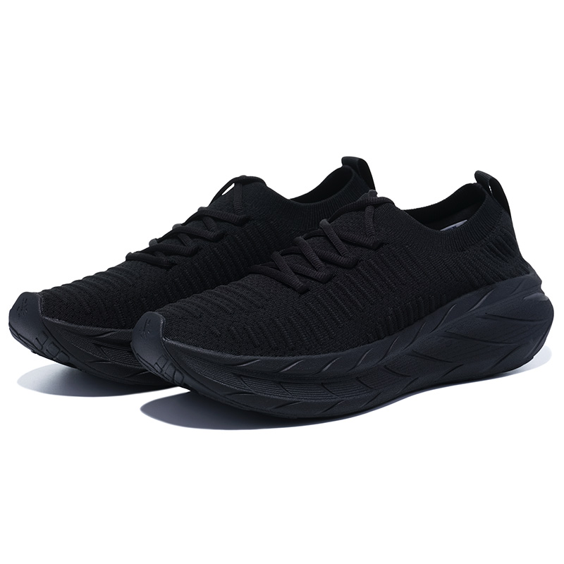 BMAI Wanderer Fabric Low Top Running Shoes Men’s Black