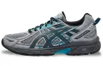 Asics Gel Venture 6 Abrasion Resistant Fabric Abrasion Resistant Low top Running Shoes Women's Medium Gray Blue